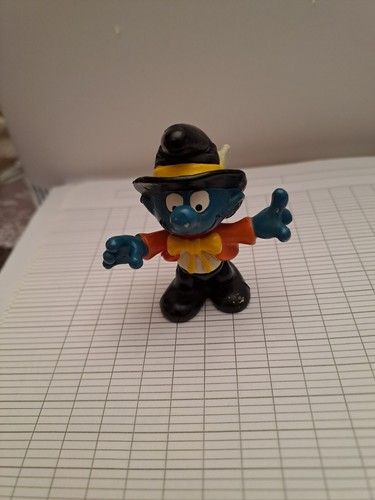 Figurine schtroumpf chapeau - figurine,
