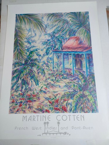 Affiche martine cotten - affiche,