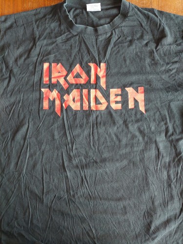 Shirt iron maiden logo - t-shirt,