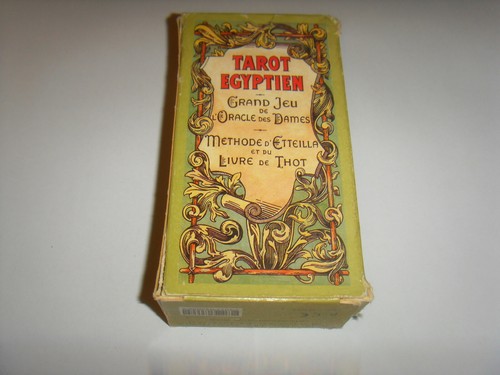 Tarot égyptien dusserre boite - tarot,