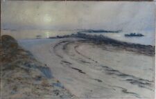 ANDRE DAUCHEZ PASTEL BRETAGNE CORNOUAILLE FINISTERE COTTET LUCIEN SIMON