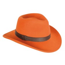 CHAPEAU WOOLCHAP ORANGE LIGNE