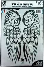 Transfert thermocollant Ailes