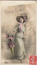 CP FEMME ELEGANTE CHAPEAU