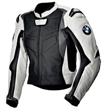 BMW Veste en Cuir de Moto Veste en Cuir de Motard Courses Veste Motard en Cuir