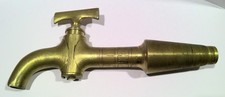 ANCIEN ROBINET CANNELLE BRONZE