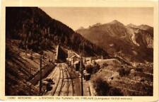 CPA MODANE - Entrée du Tunnel