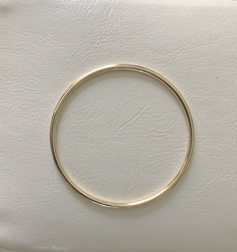 Bracelet jonc massif jaune - bracelet, or