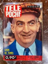 REVUE LIVRE TÉLÉ POCHE 1969 N° 169 LOUIS DE FUNES  PAS FILM DVD