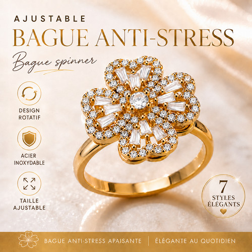 Bague anti stress femme - bague,