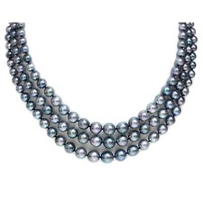 Collier À Trois Rangées De