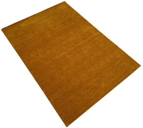 Gabbeh jaune tapis 170x240 - or,