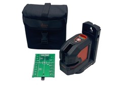 Laser à lignes croisées avec laser vert Leica Lino L2Gs avec adaptateur...