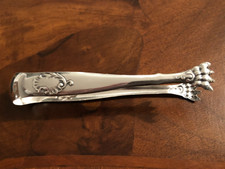 Pince à sucre argent début XX° siècle . argenterie art de la table . poinçon