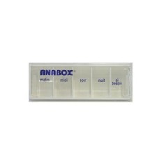 Pilulier Anabox journalier ANABOX blanc
