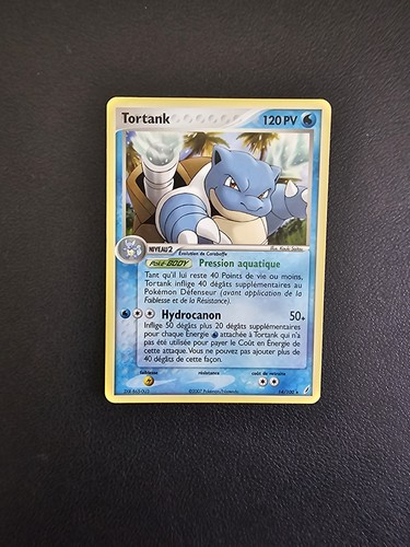 Carte pokémon rare tortank - pokémon,