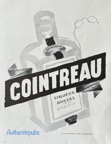 Publicite cointreau liqueur - cointreau,