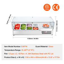 Saladette Réfrigérée À
