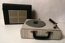 Tourne-disque Platine Vinyle Grise Noire Imperator vintage