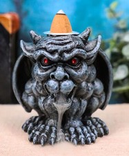Crouching Gothic Horned Devil