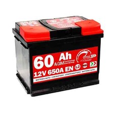 Batterie voiture 60ah - 60ah, agm