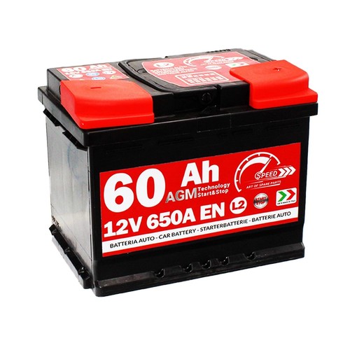 Batterie voiture 60ah agm - de,