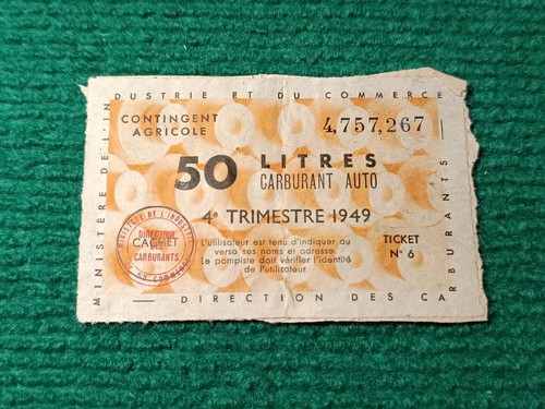 BILLET MATIÈRE - 50 LITRES