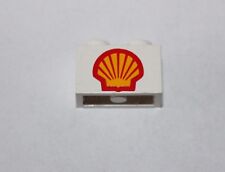 Lego Brick 1x2 with Shell Logo