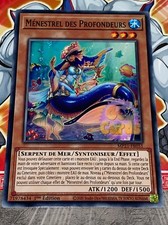 Carte YU GI OH MENESTREL DES PROFONDEURS MP21-FR051 x 3