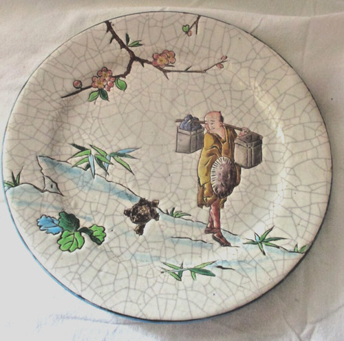 Assiette émaux gien - assiette,