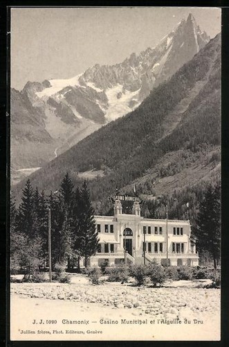 Cpa chamonix casino municipal - chamonix,,