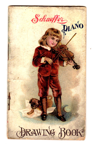 Schaeffer piano drawing book - piano,