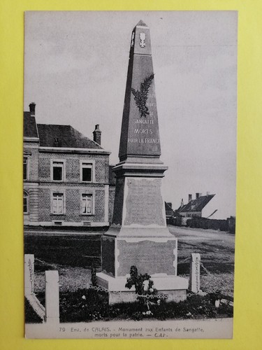Cpa monument guerre - monument,