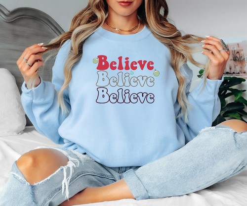 Sweat shirt believe - sweat-shirt, christmas