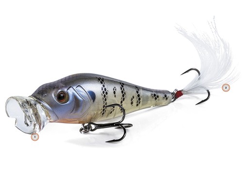 Neuf molix shaman popper 8cm - neuf,