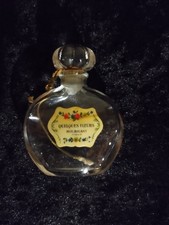 ancien flacon miniature de parfum houbigant 