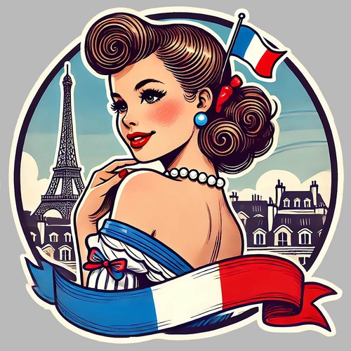 Sticker pin paris france - paris,