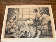 Lithographie art déco de J