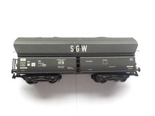 Wagon Roco Marchandises Wagon Trémie SGW Avec Chargement de Charbon Réf 4386F