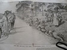 L'ILLUSTRATION an 1917 Troupes noires sur la Côte d'Azur, Pierre LOTI en Italie