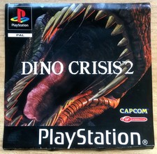 DINO CRISIS 2 Black Label - JAQUETTE AVANT 100% ORIGINALE SONY PS1 PAL FRA - II