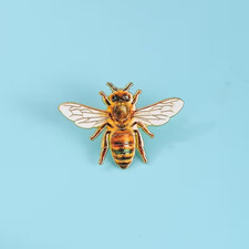Bijou Abeille Emaillée, Pin's