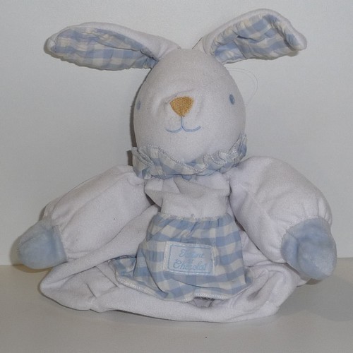 Doudou lapin tartine - lapin, et