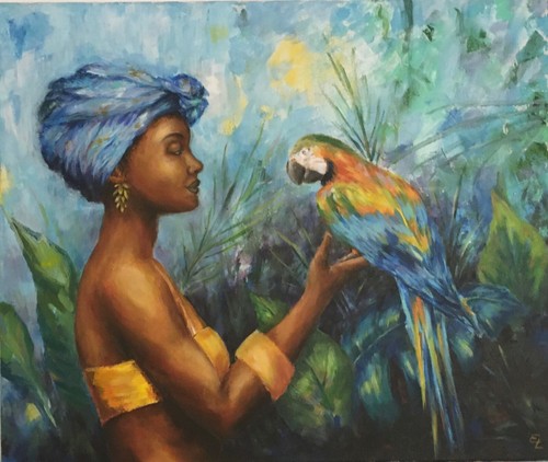 Tableau peinture acrylique - peinture,