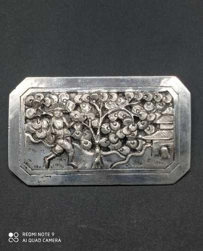 Ancienne broche asiatique asie - ancienne,