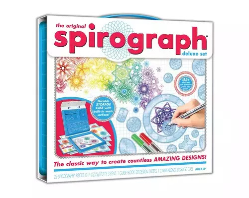 Spirograph deluxe hasbro - spirograph,