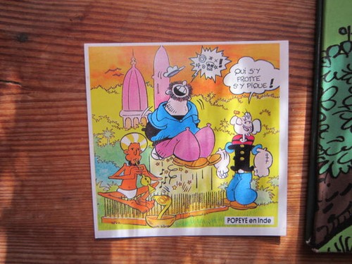 Autocollant popeye - autocollant,