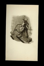 1931 M. Carman héliogravure sépia Journées chaudes fessée spanking bdsm curiosa