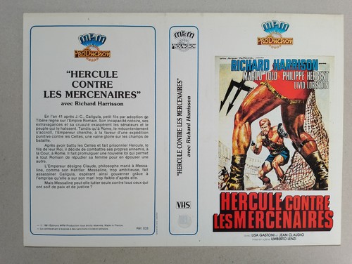 Jaquette vhs hercule - vhs,