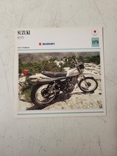 carte Fiche Moto Édition